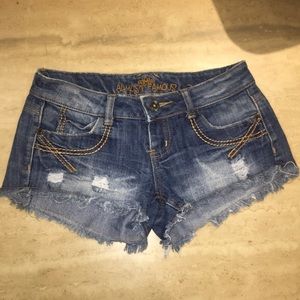 Blue Jean Shorts